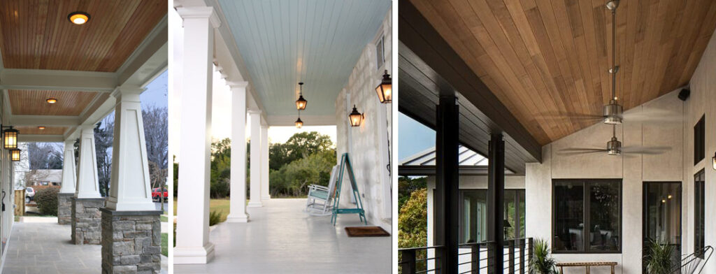 front porch ceiling