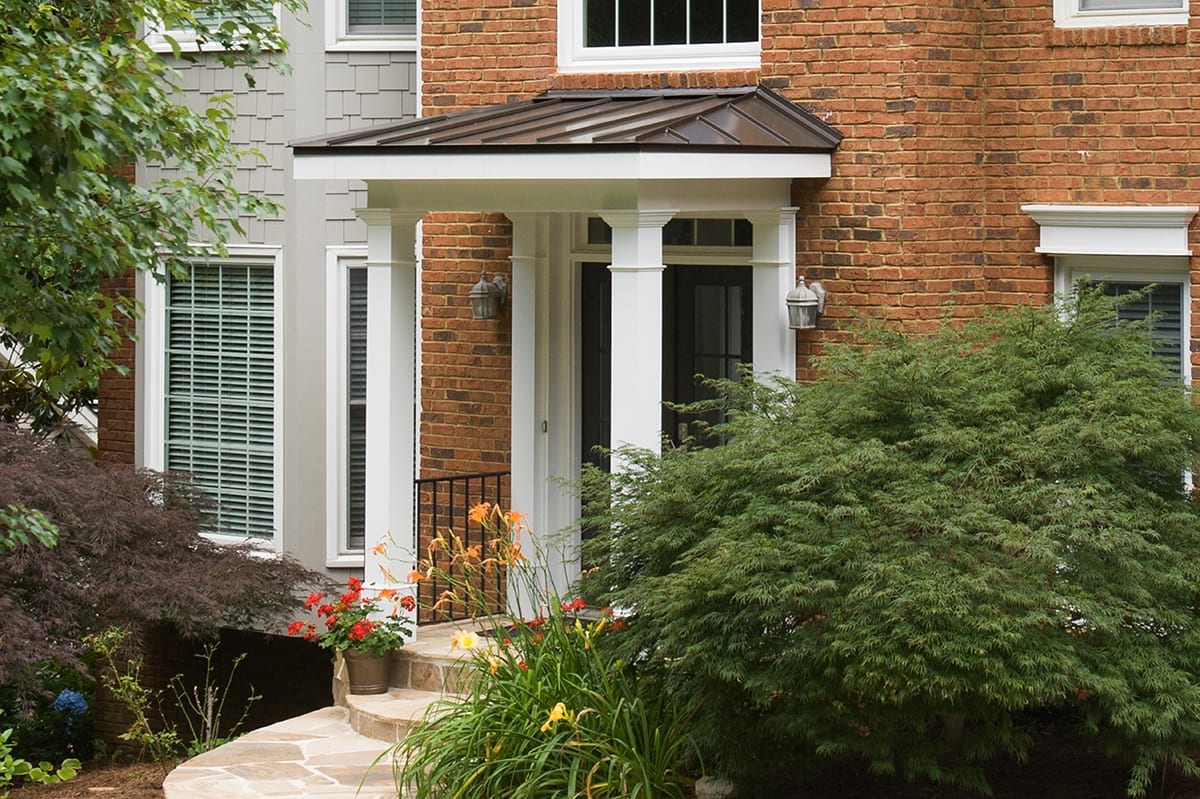 hip roof portico Morrison horizontal view 2