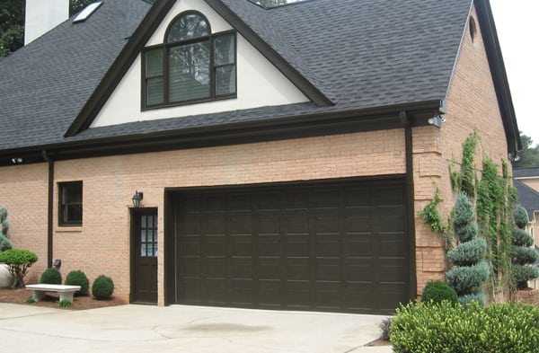 black garage arbor (no portico) BEFORE photo