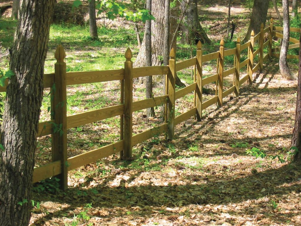 Corral rail fence 2005