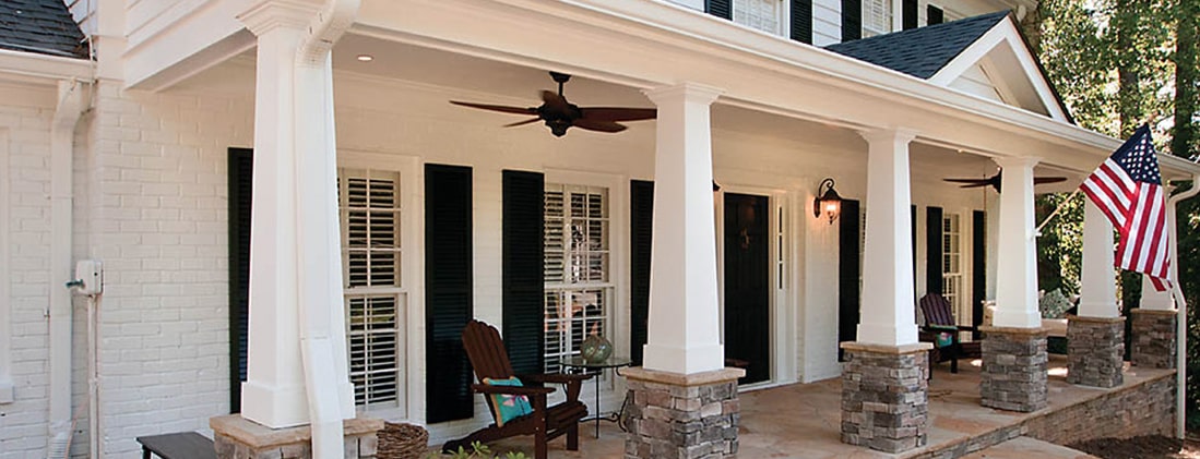 The Perfect Southern Front Porch Fuses Style, Comfort & Functionality