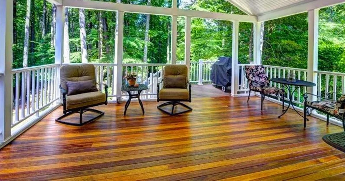 Enclosing a Deck: Why Hardwood is the Most Obvious Choice header