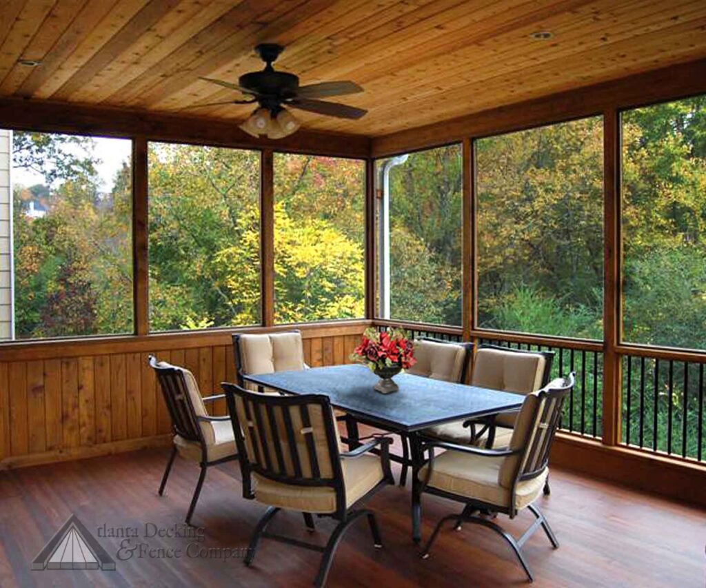 Peachtree Corners screened porch contractors