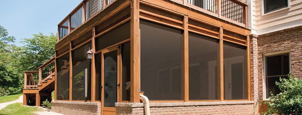Under-Deck Porches Open, Screened, & Eze-Breeze® Porch Ideas
