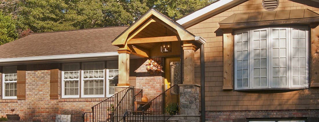 marietta-ga-front-portico-for-split-level-house-timber-posts